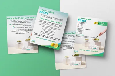 Mannatech - 21 Day Liver Reset Exhibition Graphics and Print Design - Image 4