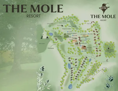 The Mole Resort Map