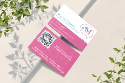 Ask Michelle – Business Card Redesign - Image 3