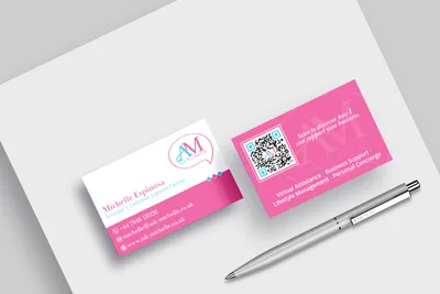 Ask Michelle – Business Card Redesign - Image 5