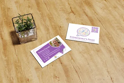 Entrepreneurs Feast – Business Card Redesign - Image 2