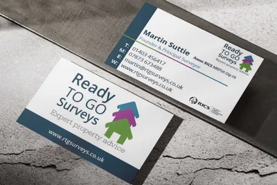 Ready To Go Surveys – Business Card Redesign - Image 3