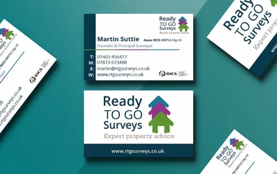 Ready To Go Surveys – Business Card Redesign - Image 4
