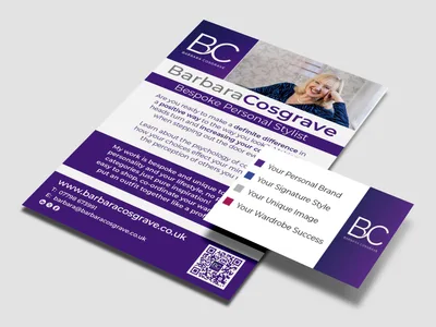 Barbara Cosgrave – New Business Card and Flyer Design