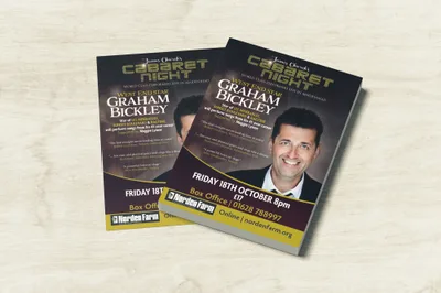 Cabaret Nights Flyer – James Church