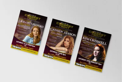 Cabaret Nights Flyer – James Church - Image 3