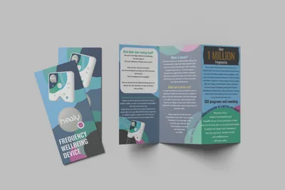 Healy Frequency Device – Leaflet and Banner - Image 3