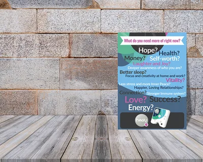Healy Frequency Device – Leaflet and Banner - Image 4