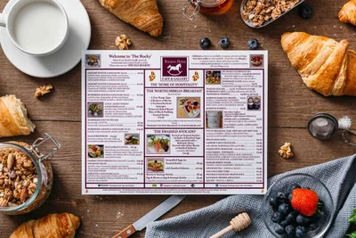 Rocking Horse Café – Menu Redesign