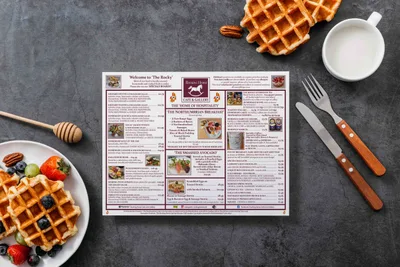 Rocking Horse Café – Menu Redesign - Image 3