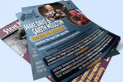 The Rocking Horse Café - Music Nights Logo & Flyers