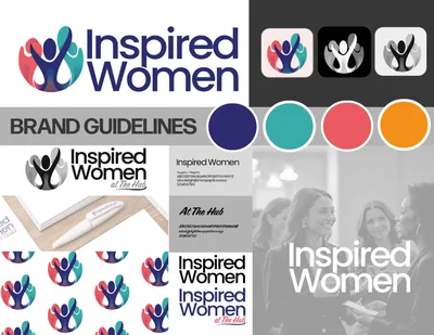 Inspired Women at the Hub – Logo Design & Rebranding - Image 6