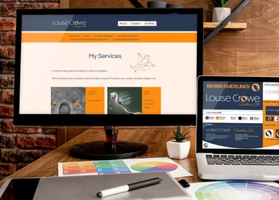 Louise Crowe Creative Ltd – Logo Design - Image 2